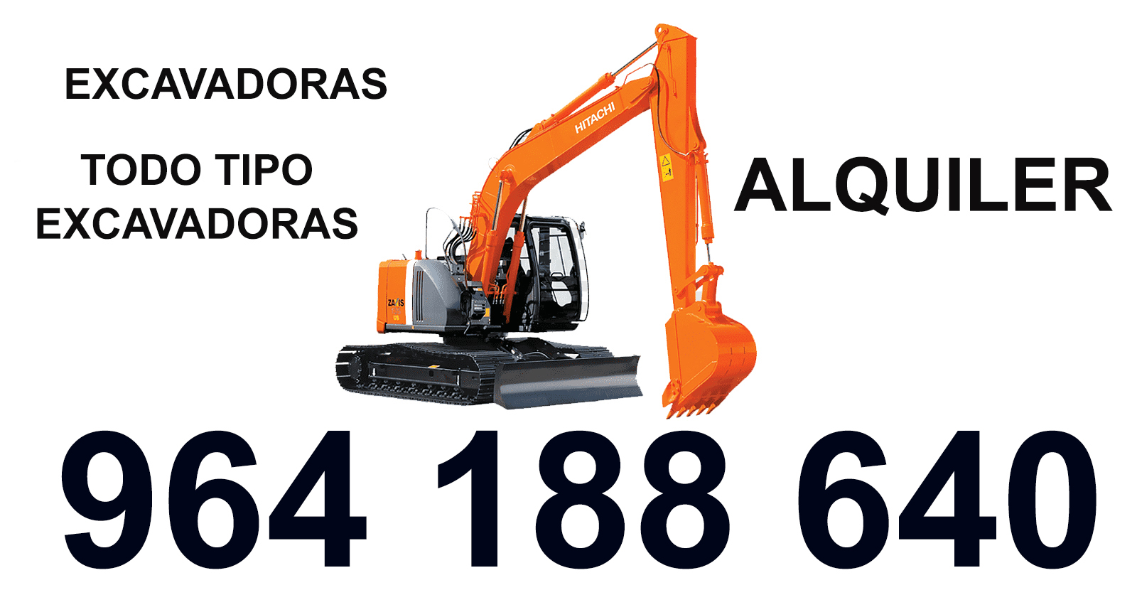 Ayódar: alquiler de Excavadora de Ruedas